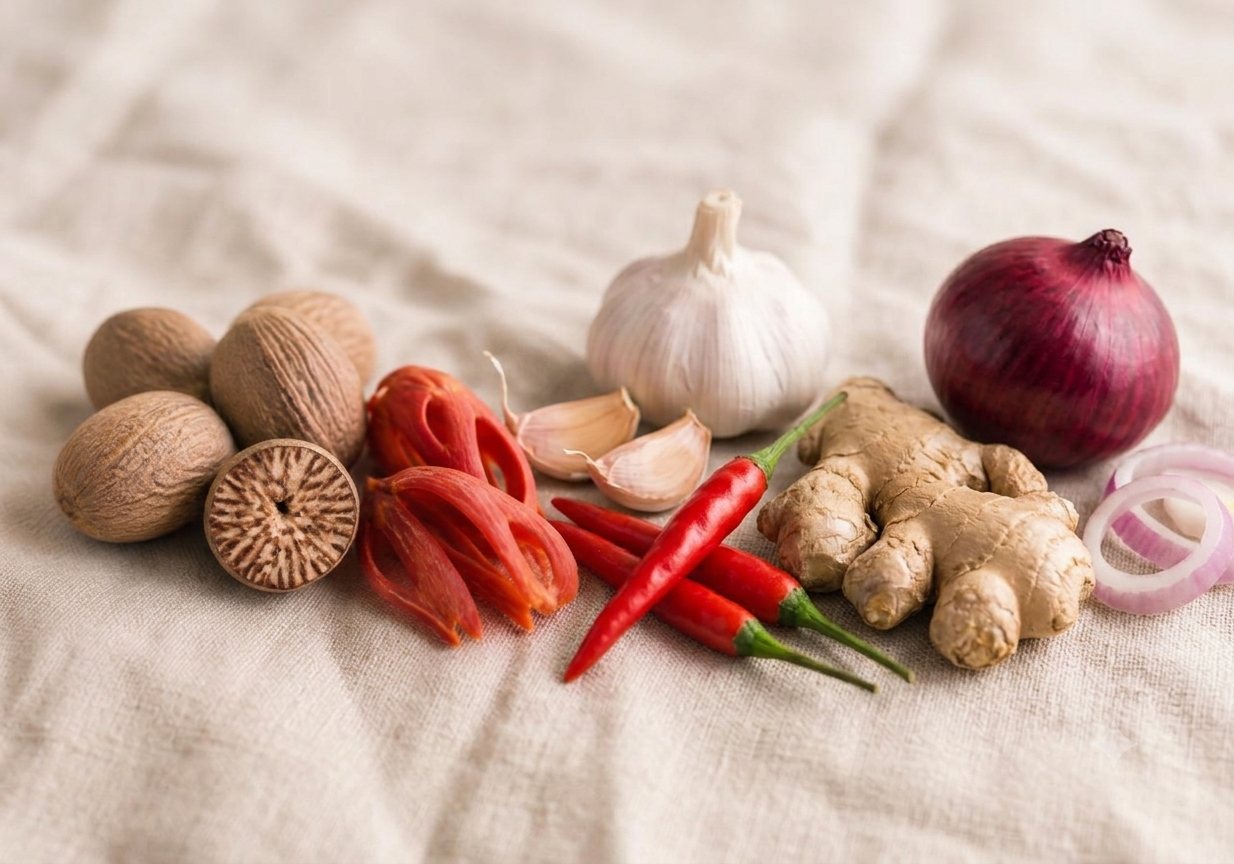 The eight ingredients of Tanjong Sauce